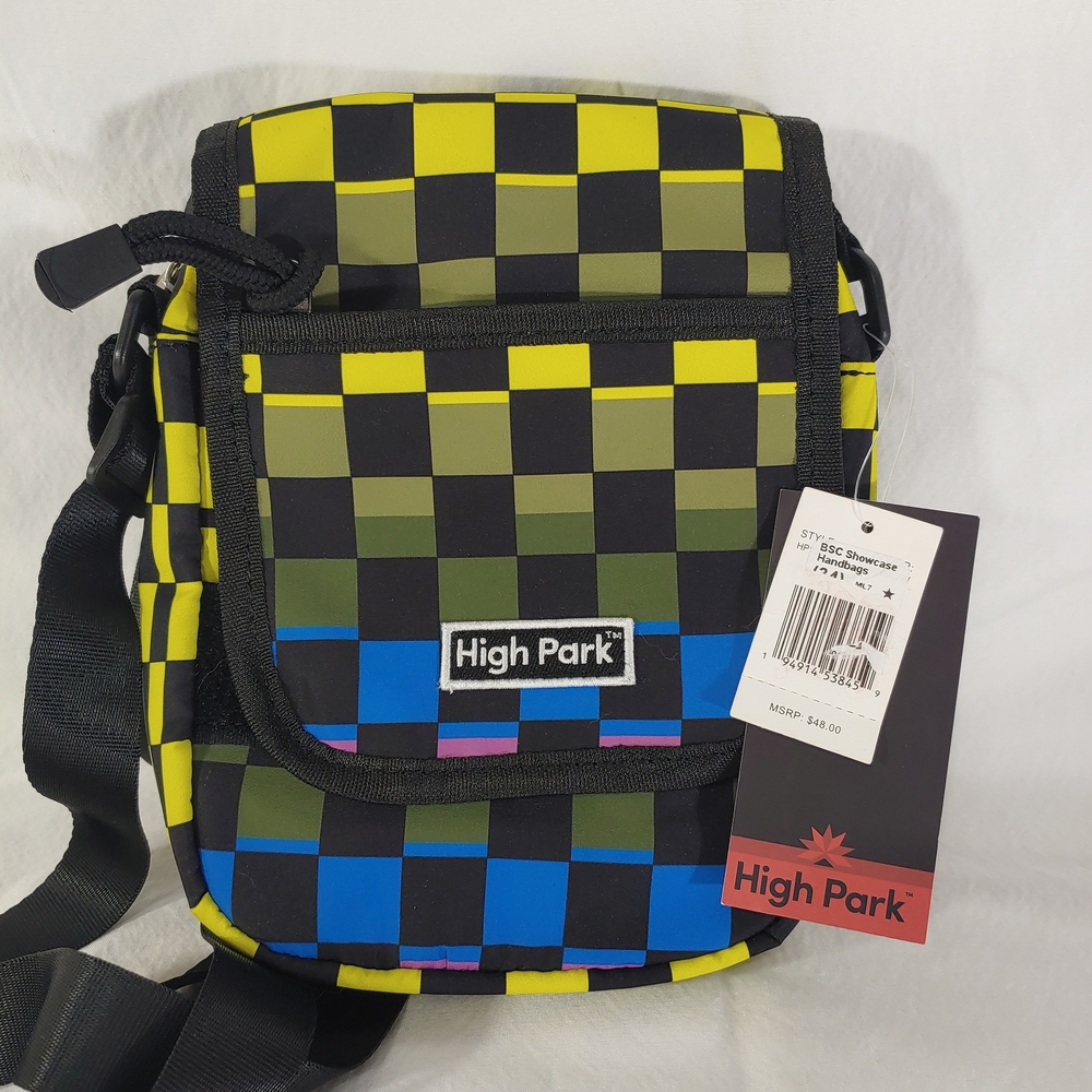 NWT High Park Crossbody Bag Multicolored 90's Y2K Skater Manmade Materials OS